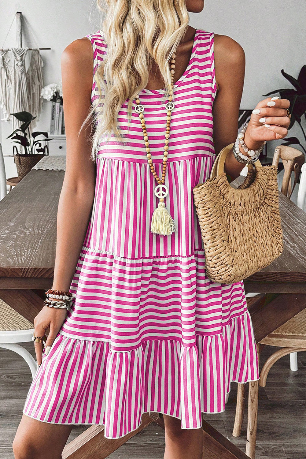 Stripe Dress FB