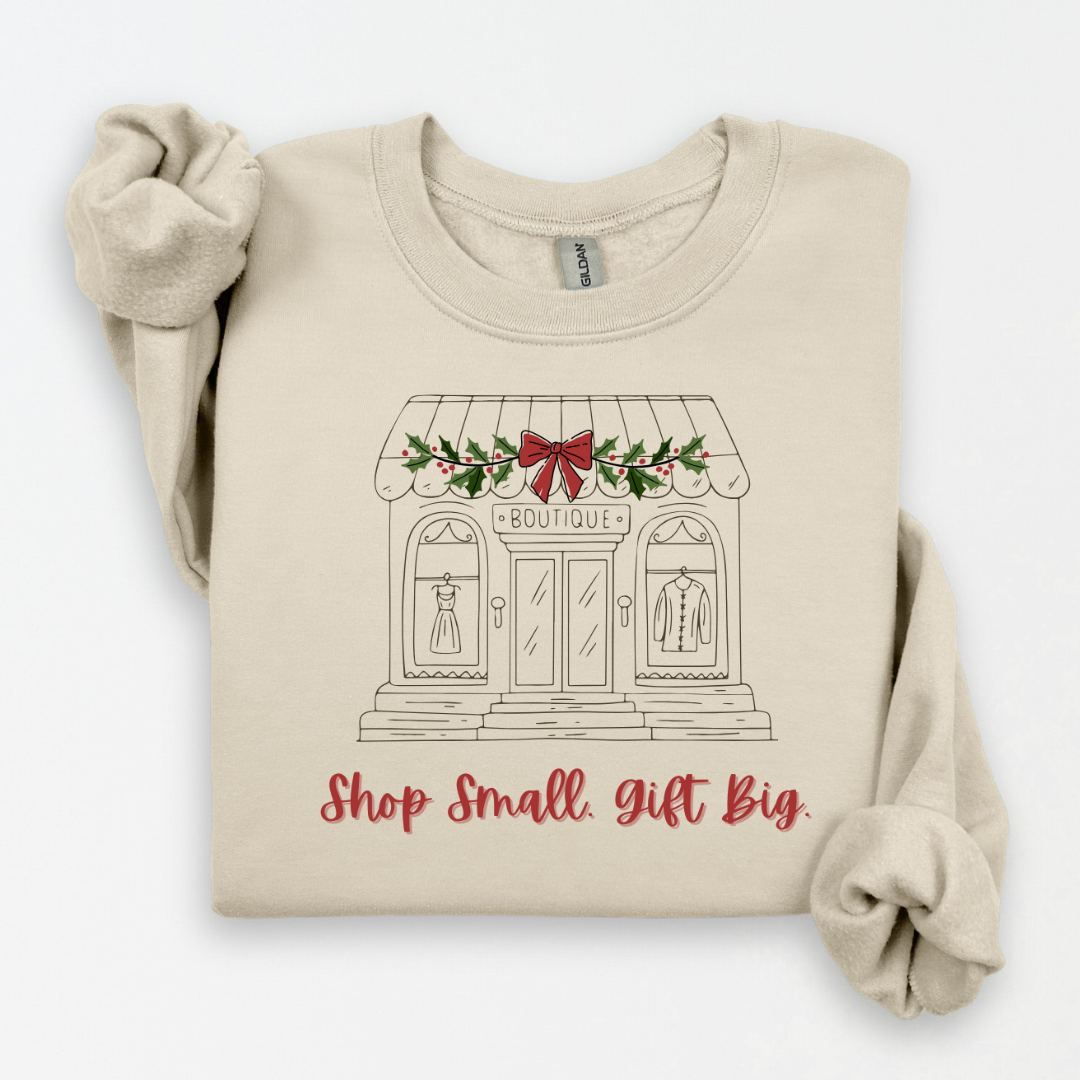 Shop Small Gift Big Option 1 PNG