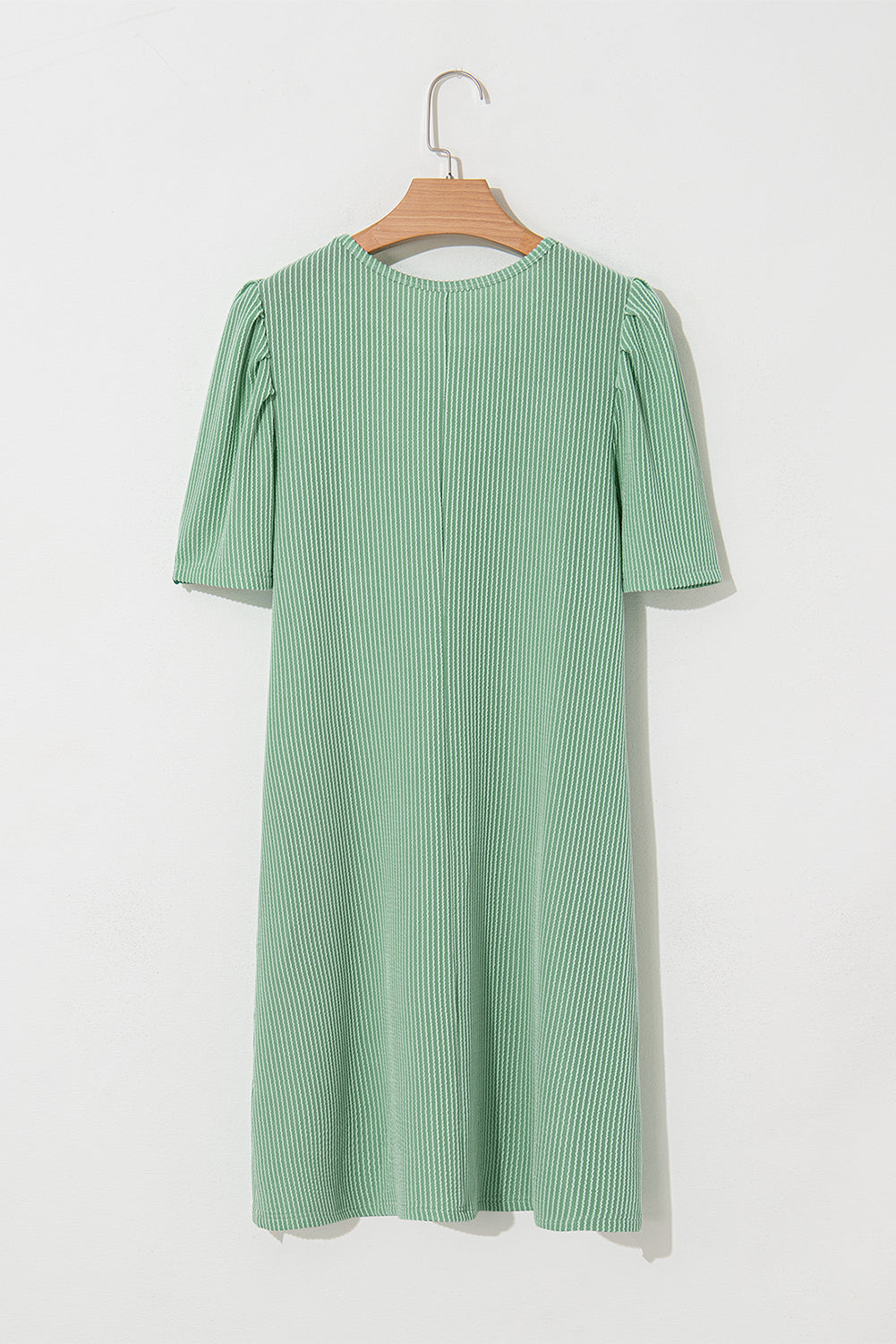 Mint Green Corded Mini Dress RTS