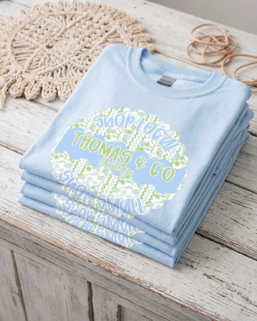 SHOP LOCAL SPRING CUSTOM DIGITAL MOCK UP