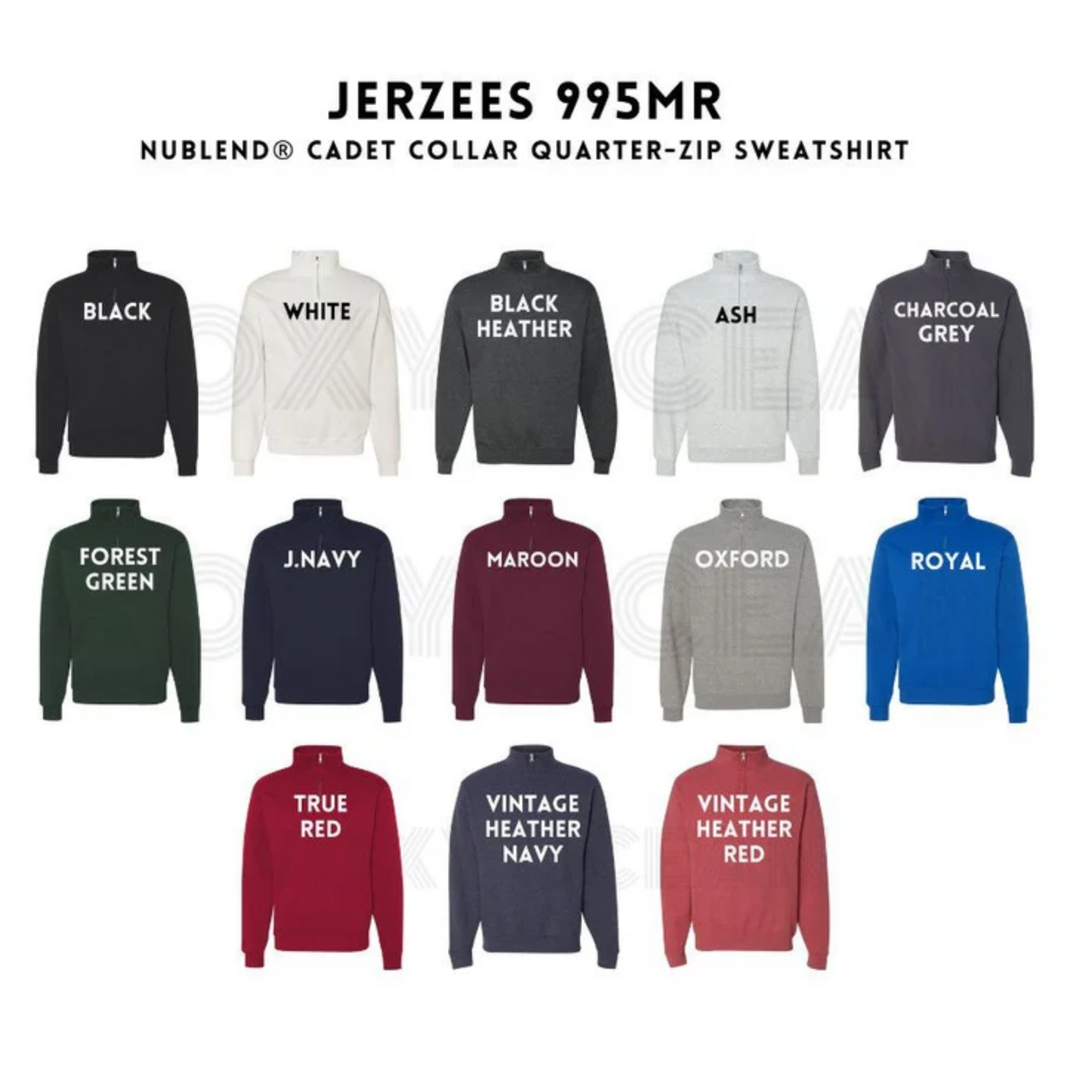 Monogram Embroidered Zip Up