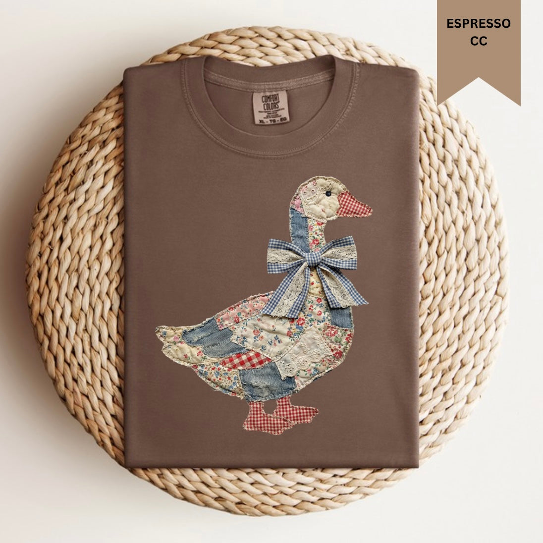 Plaid Vintage Goose Tee.