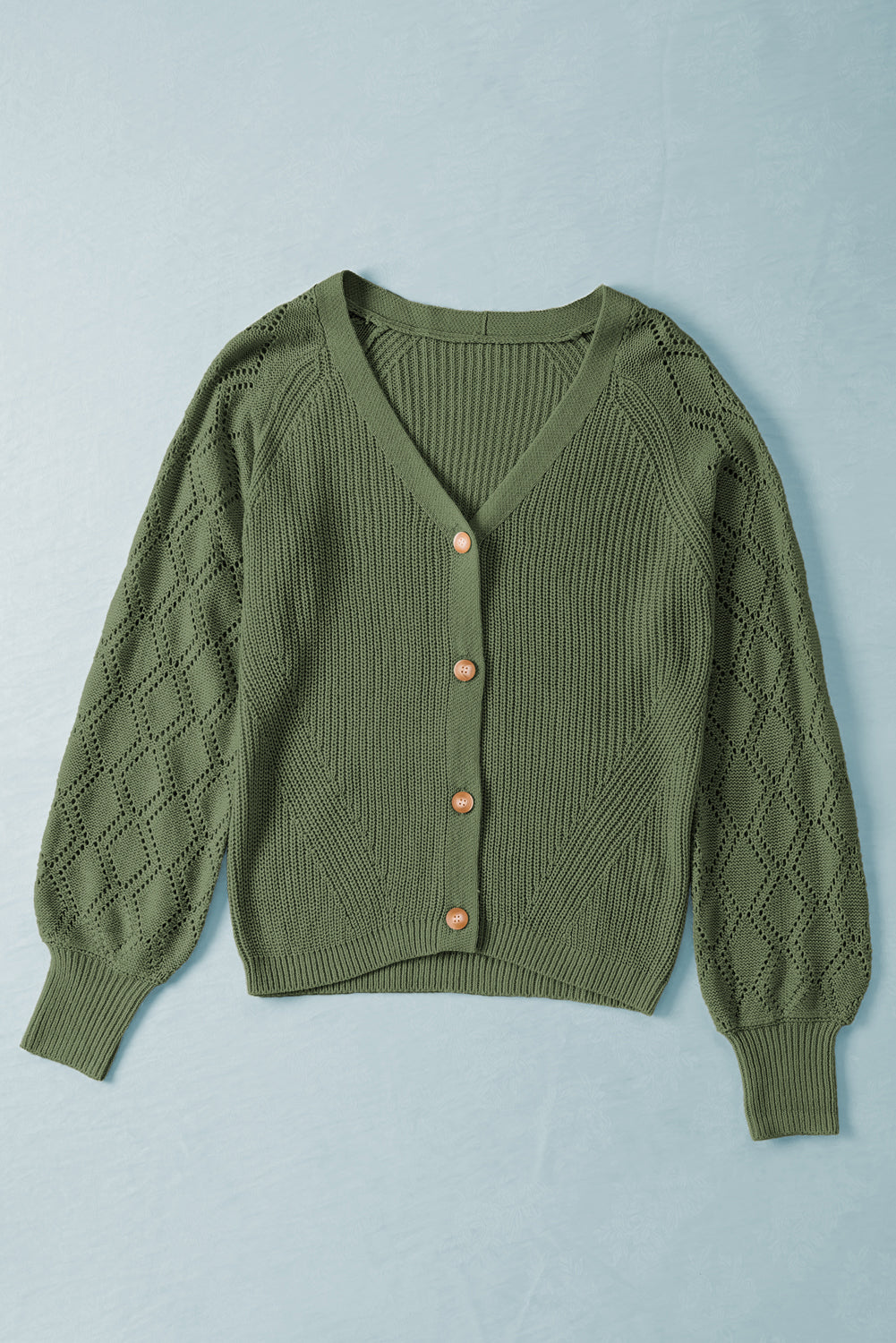 Bishop Sleeve Cardigan Sweater RTS