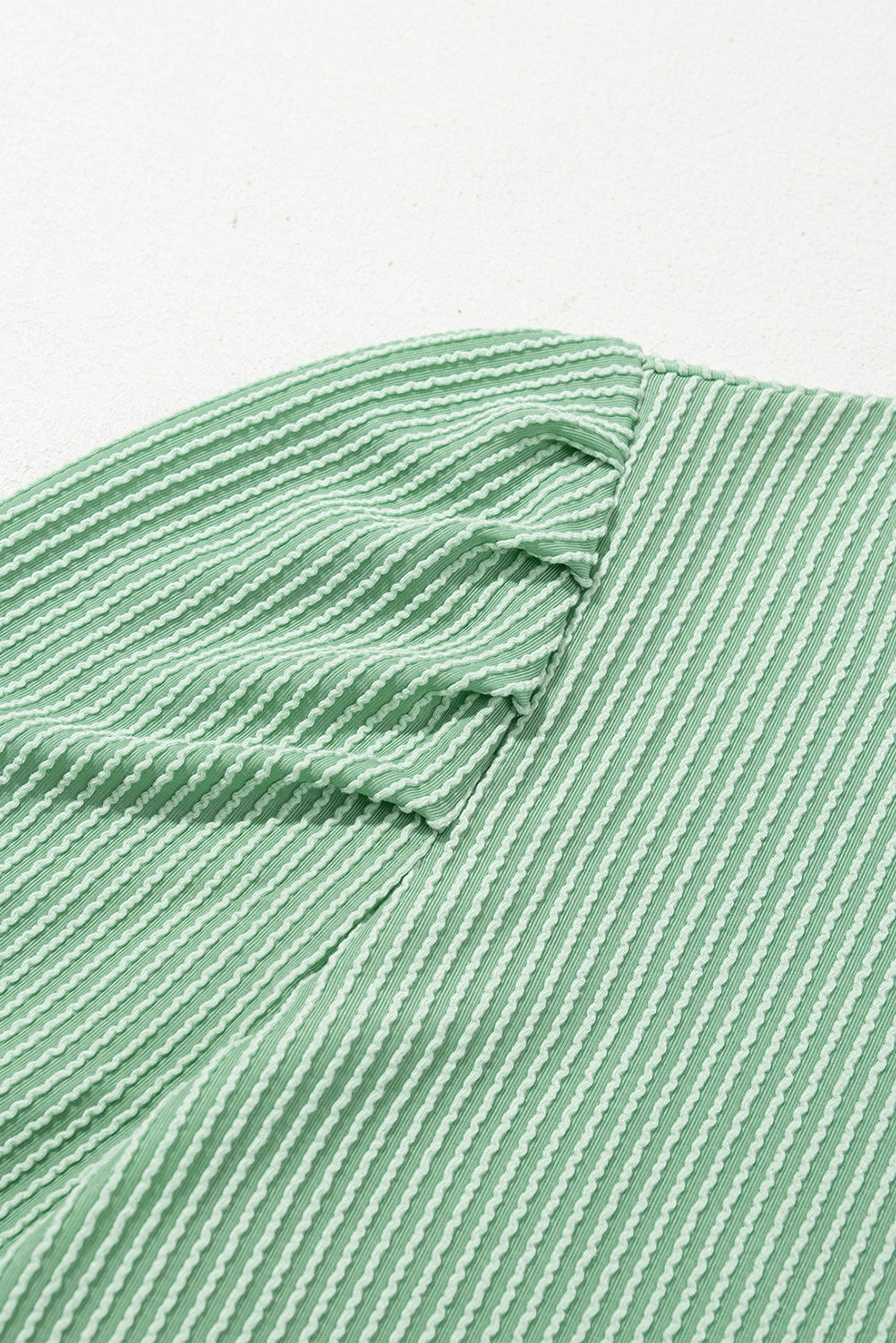 Mint Green Corded Mini Dress RTS