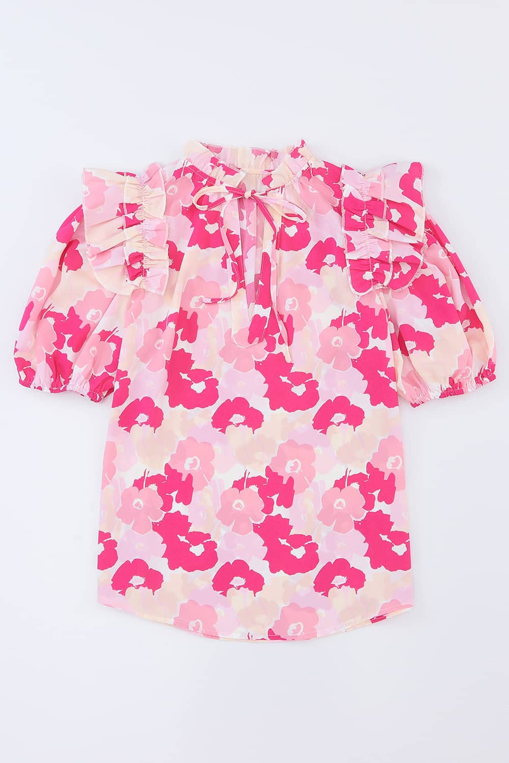 Pink Floral Top RTS