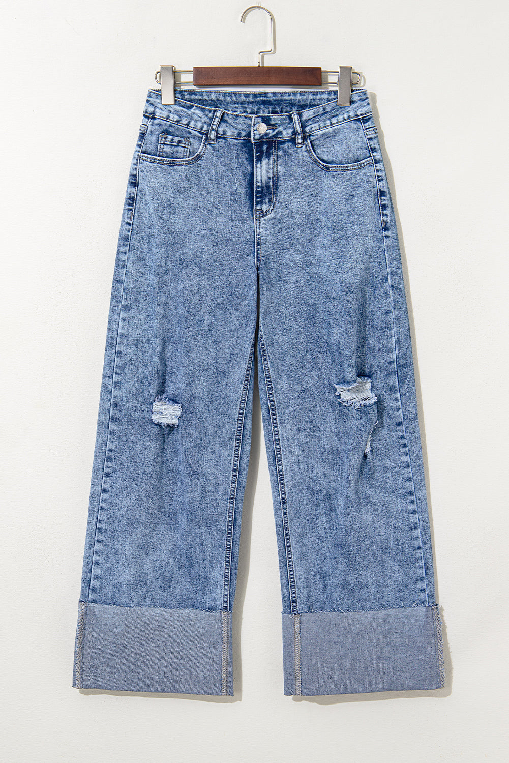 Blue Mineral Cuff Jeans RTS