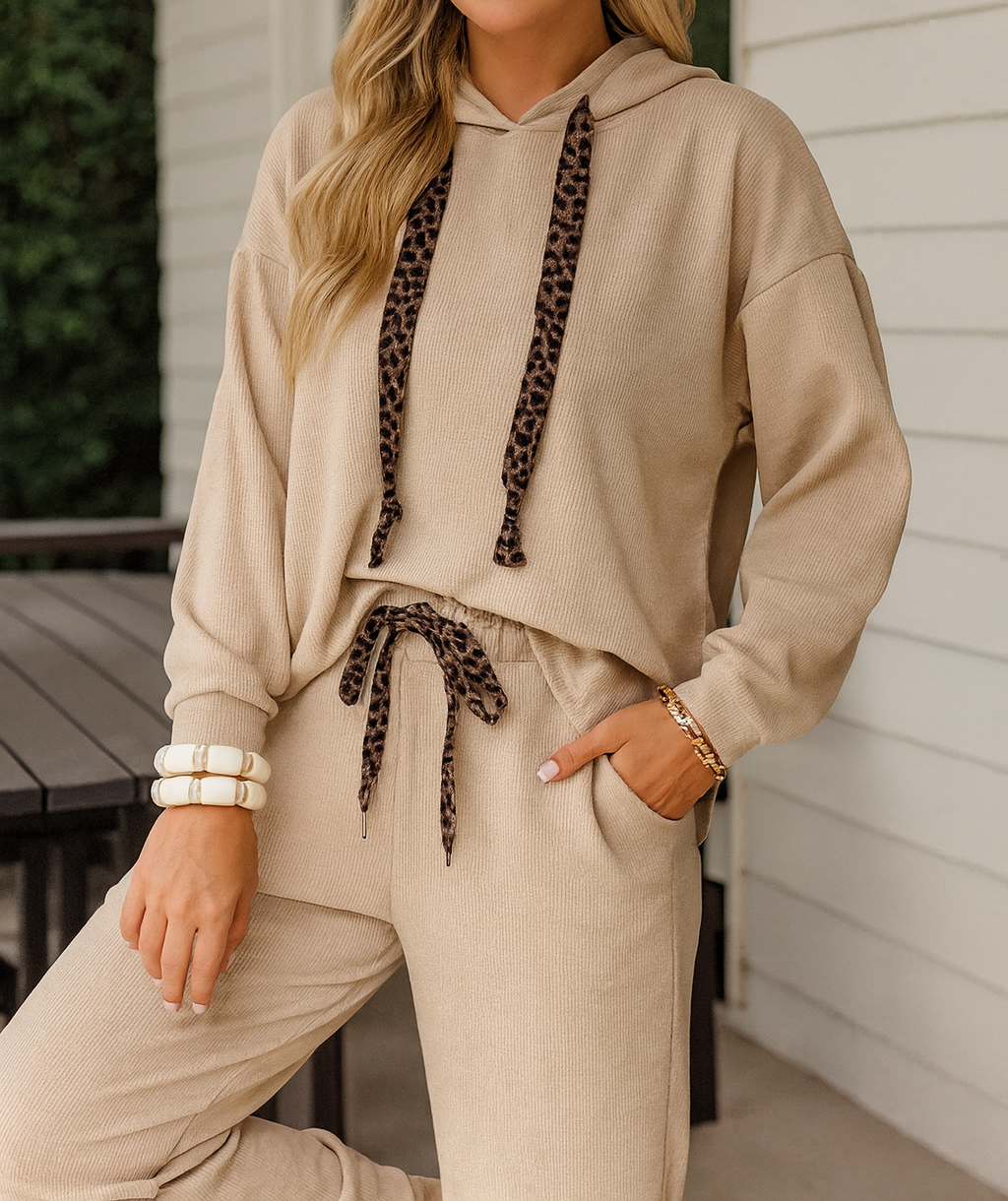 Leopard Drawstring Set RTS