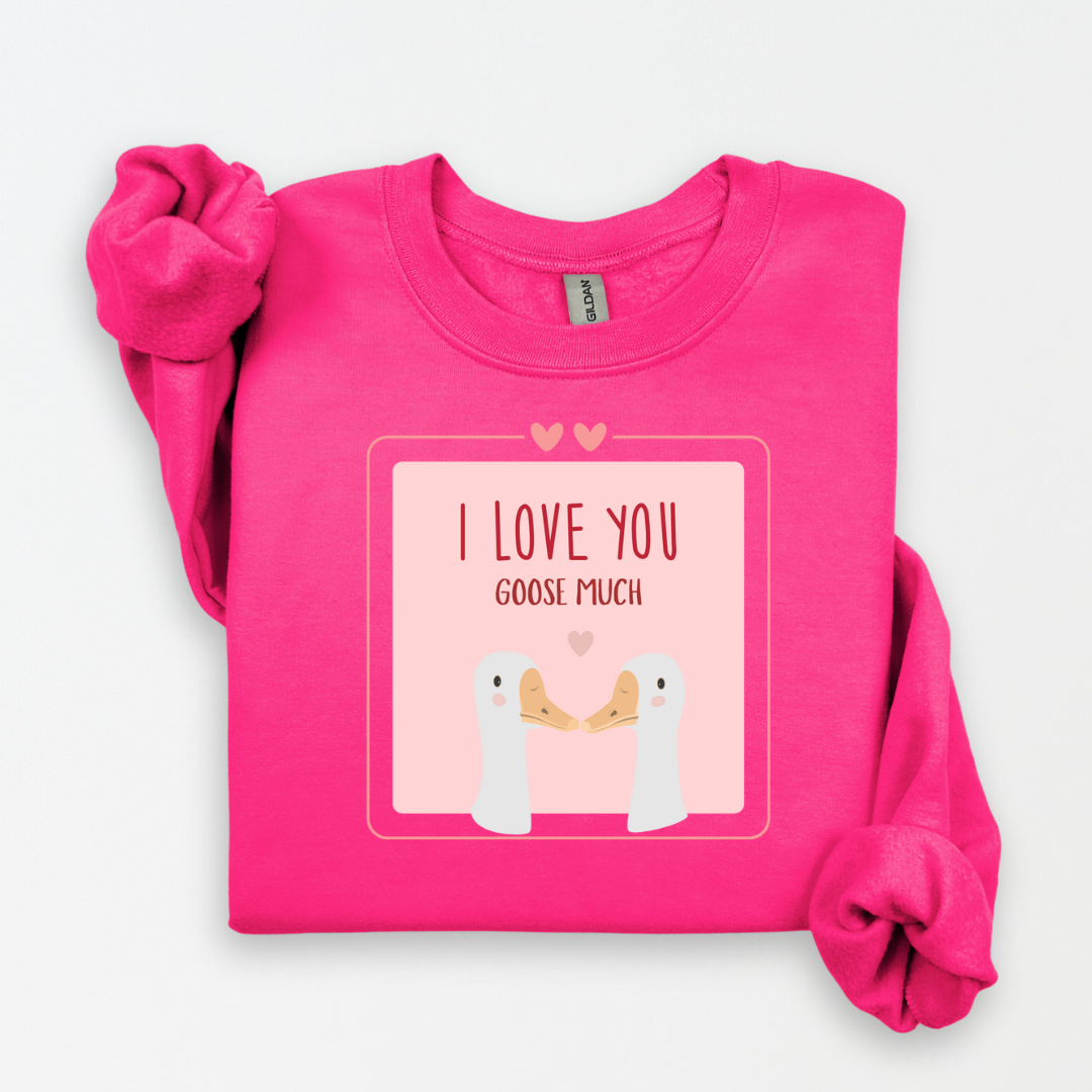 I Love You Goose Much PNG