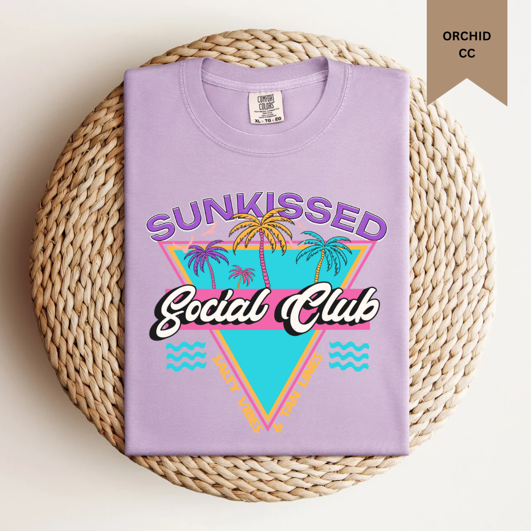 Sunkissed Social Club Tee.