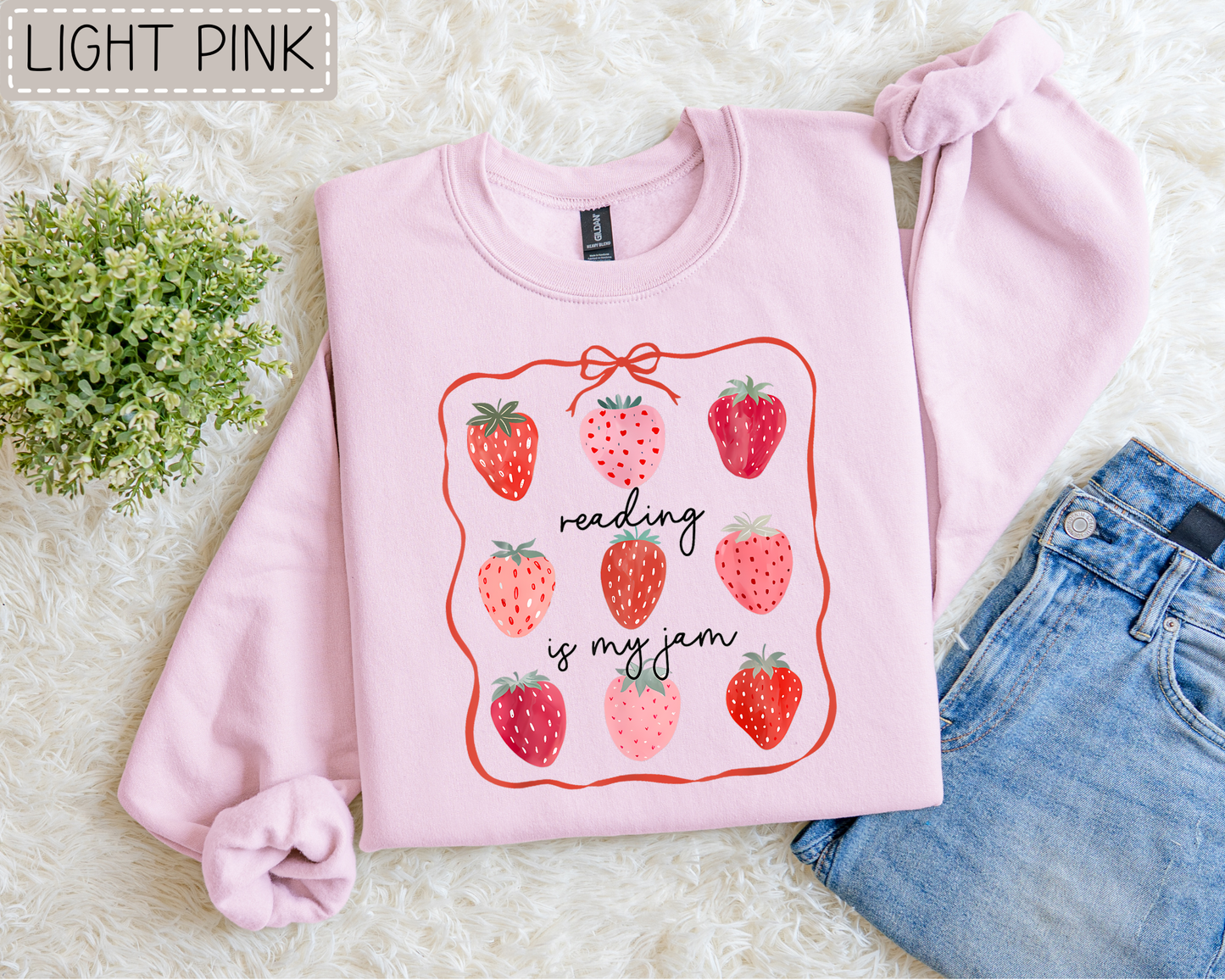 Reading Is My Jam Sweatshirt.