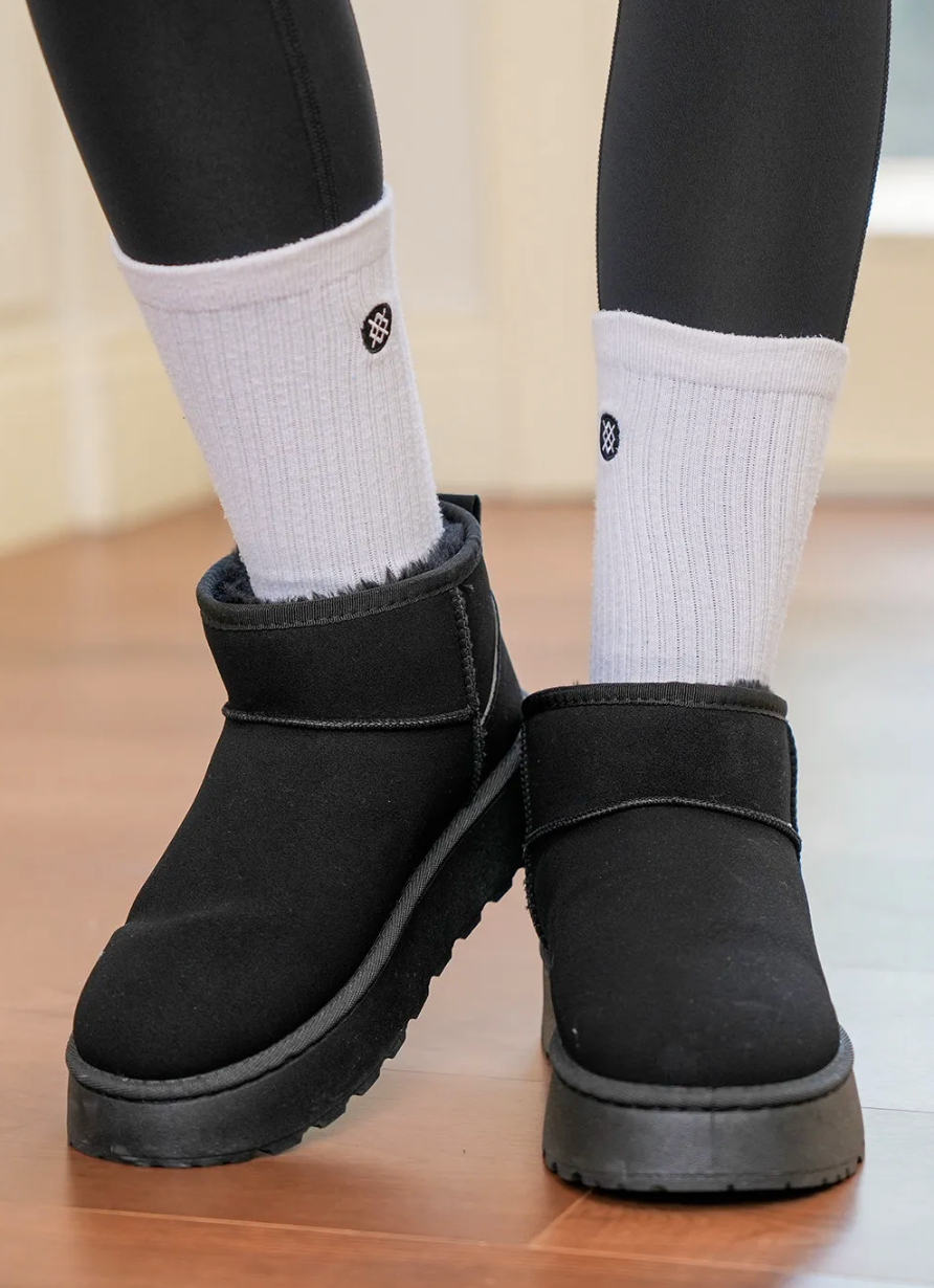 SUEDE BOOTS