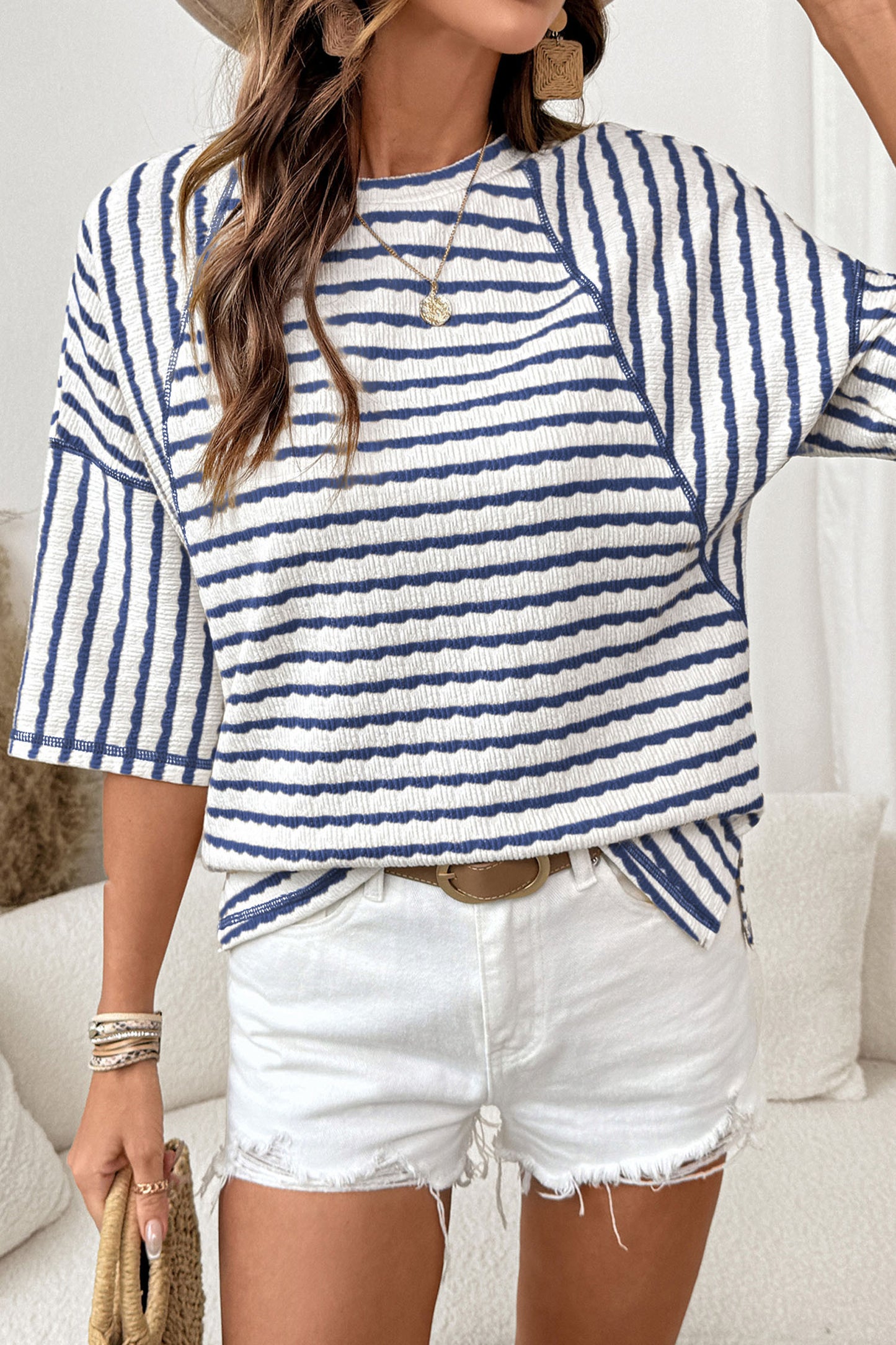 Stripe Knit Top *Multiple Colors* NEW RTS