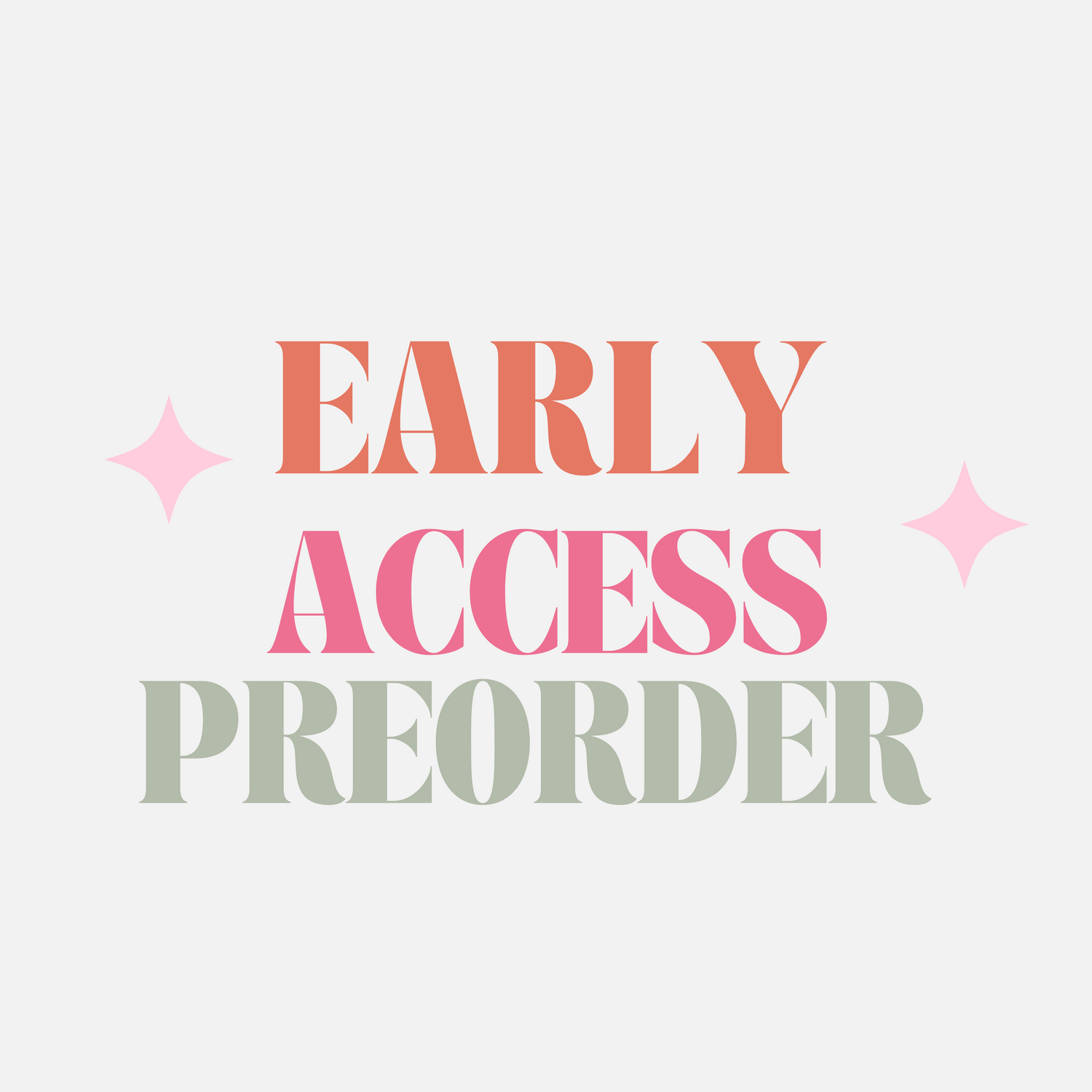 EARLY ACCESS * FOR LIVE ON THURSDAY*