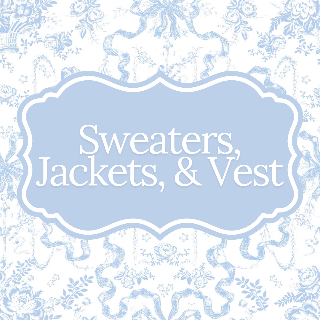 Sweaters, Jackets, & Vest