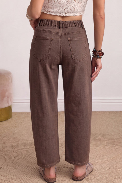 Square Barrel Jeans