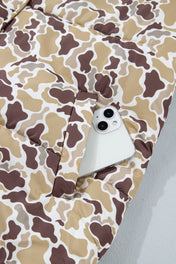 Camo Puffer Coat