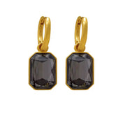 Emerald Cut Earrings