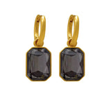 Emerald Cut Earrings New RTS