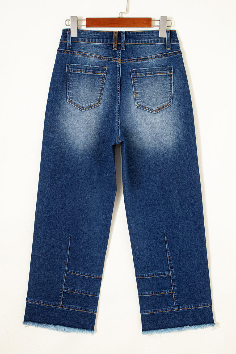 Seam Detail Barrel Jeans