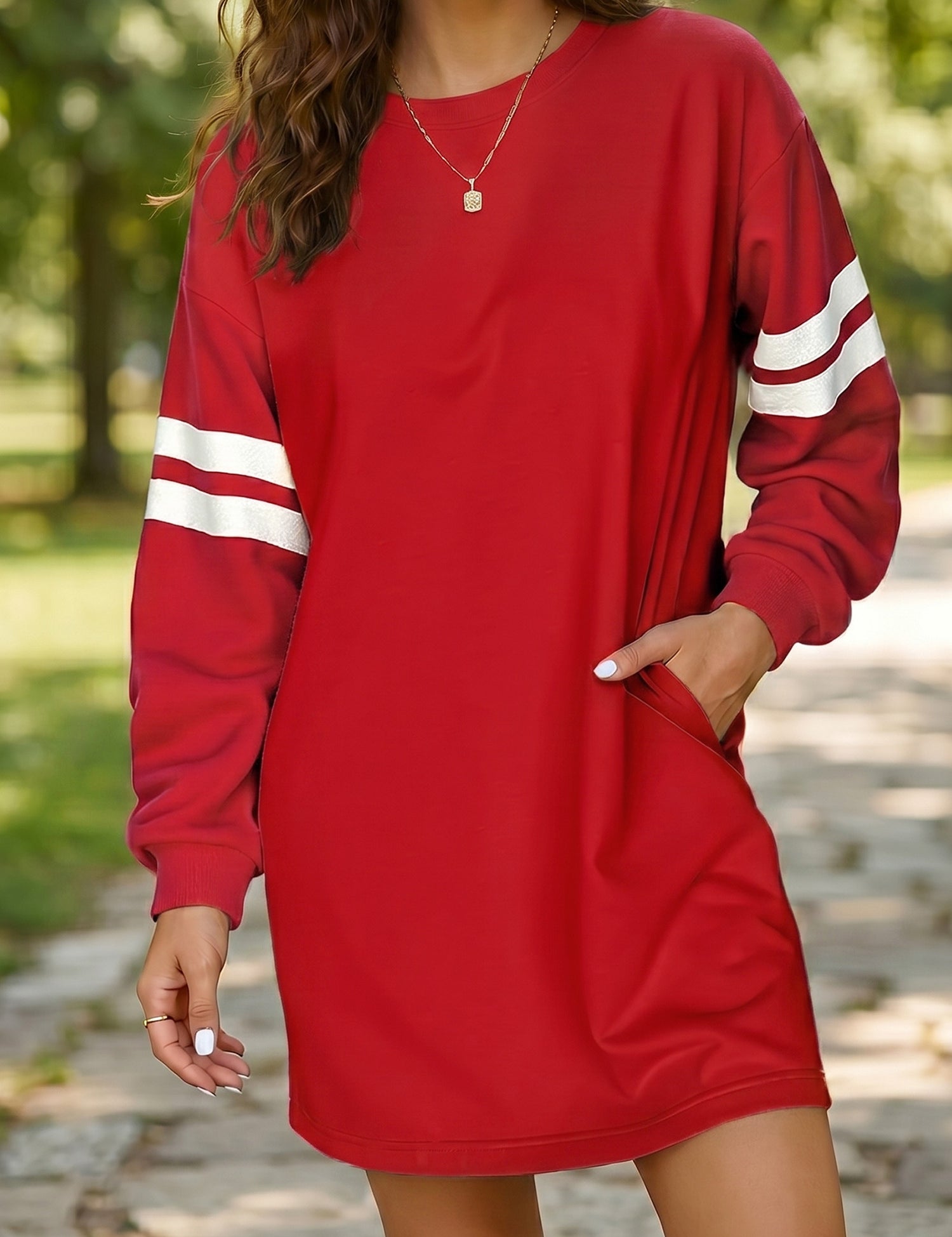 Varsity Dress *MULTIPLE COLORS*