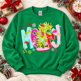 Merry Christmas Trendy Sweatshirt.