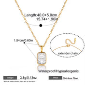 Geometric Shape Necklace