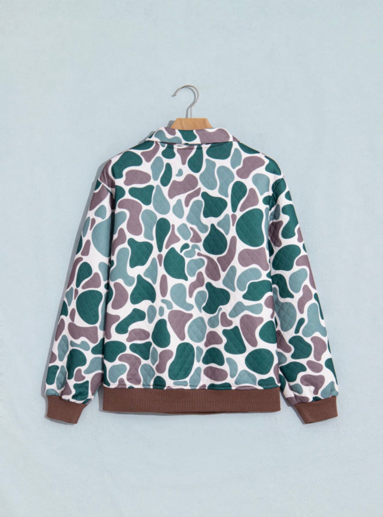 Retro Camo Pullover