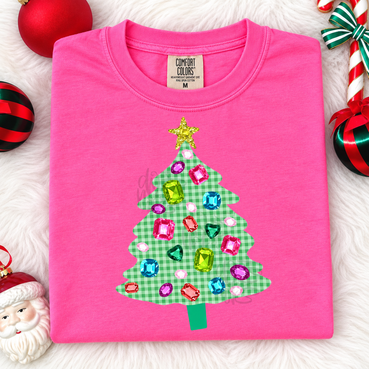 Gem Stone Christmas Tree Tee.