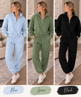 Half Zip Active Set *multiple colors*