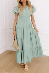 Waist Tiered Dress