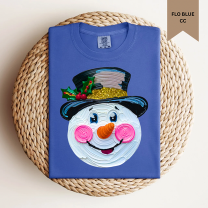 Snowman Tee.