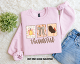 Coquette Thankful Sweatshirt.