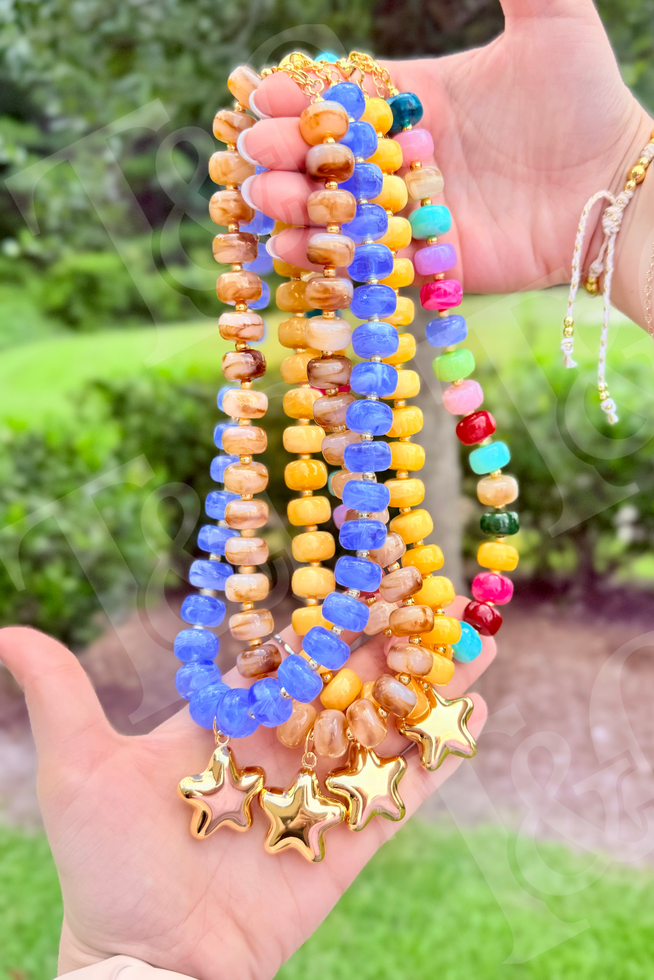Chunky Star Necklace New RTS