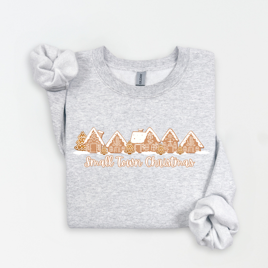 Gingerbread Small Town Christmas  PNG
