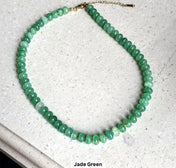 Trendy Stone Colorful Necklace