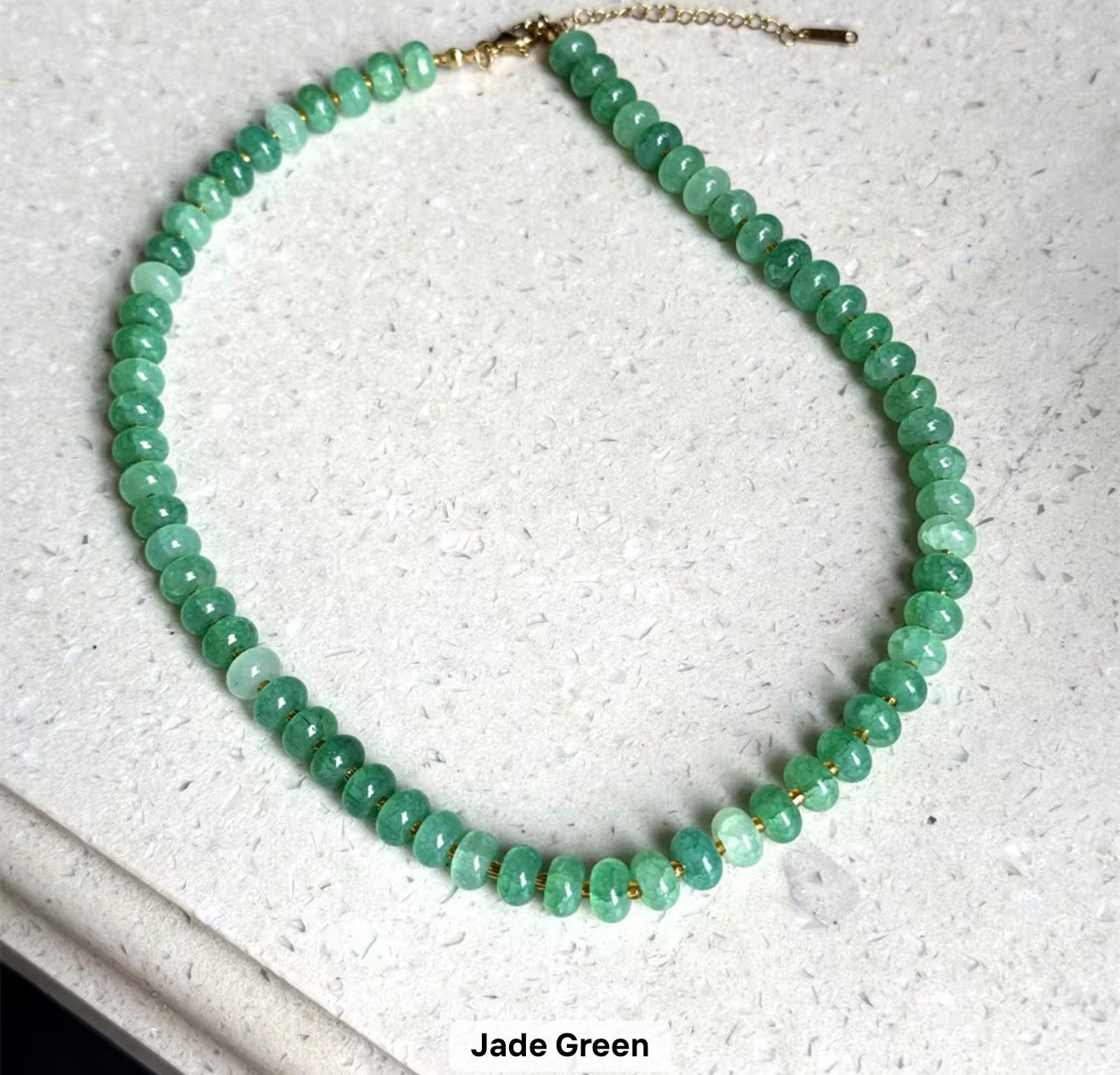 Trendy Stone Colorful Necklace