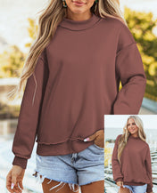 Mock Neck Sweatshirt Full Run RTS
