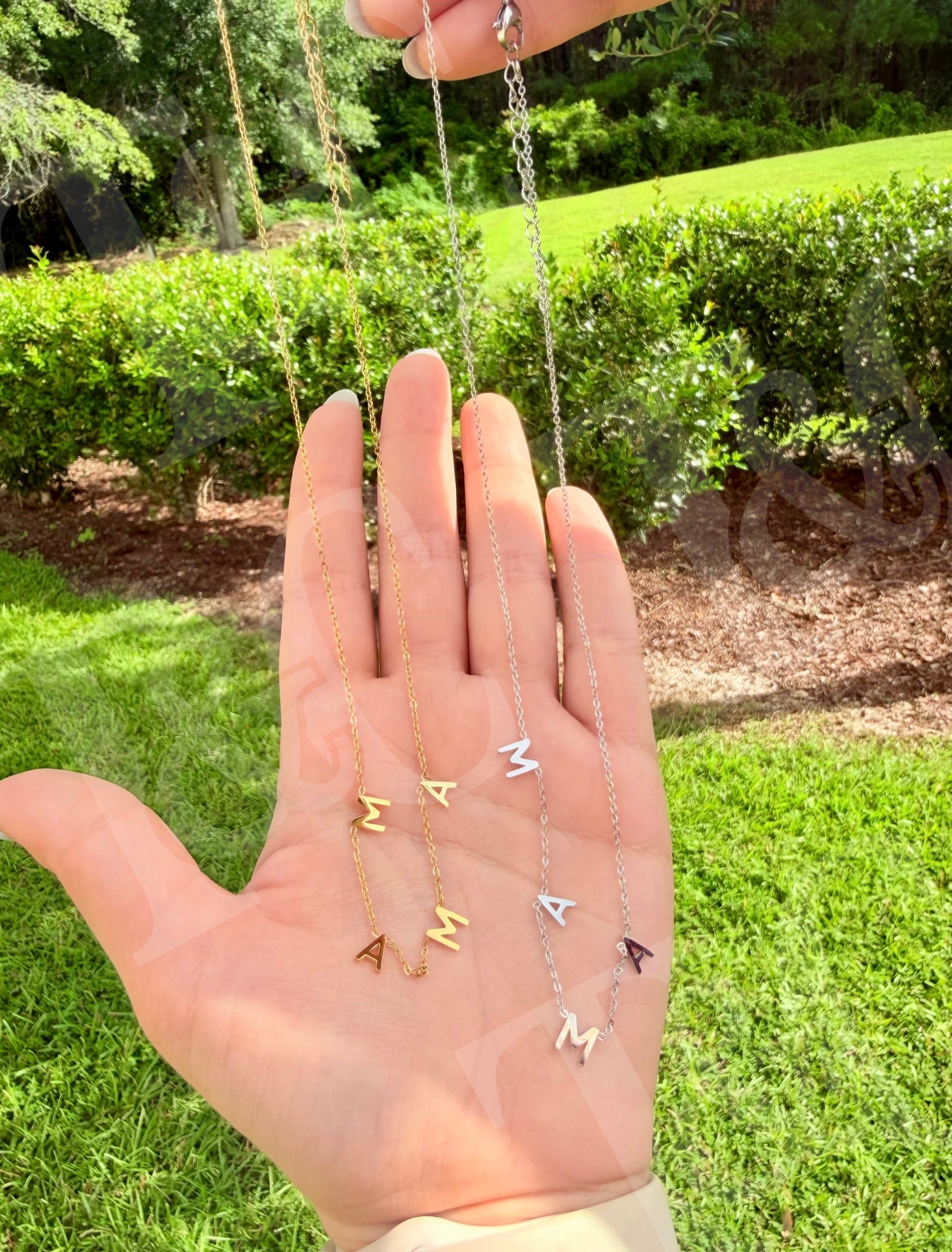 Mama Letter Necklace New RTS