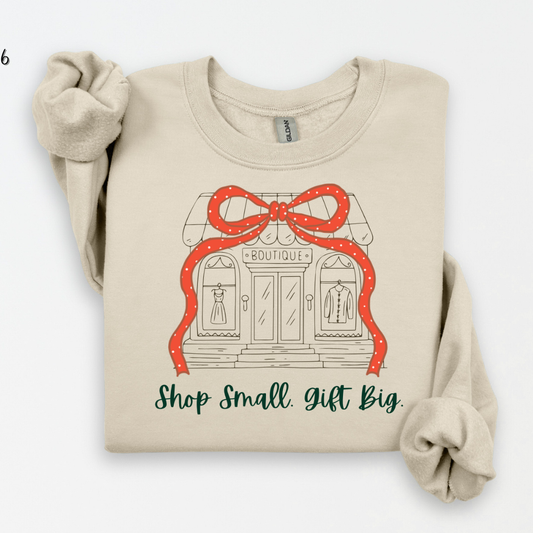 Shop Small Gift Big Option 2 PNG