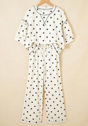 Polka Dot Casual Set