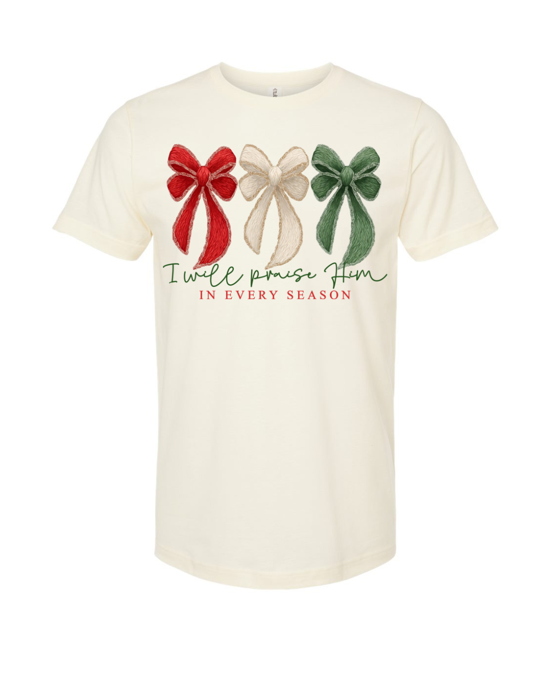 Tultex I Will Praise Him In Every Season Tee.