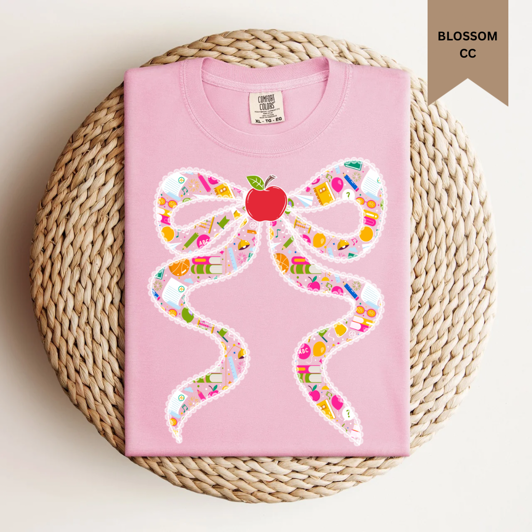 School Bow Tee.