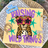 Raising Wild Things Cheetah Tee.