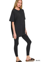 Round Neck Set Zenana Full Run RTS