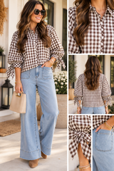 Blue Pocket Denim Jeans