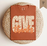 Give Thanks Lace Tee.