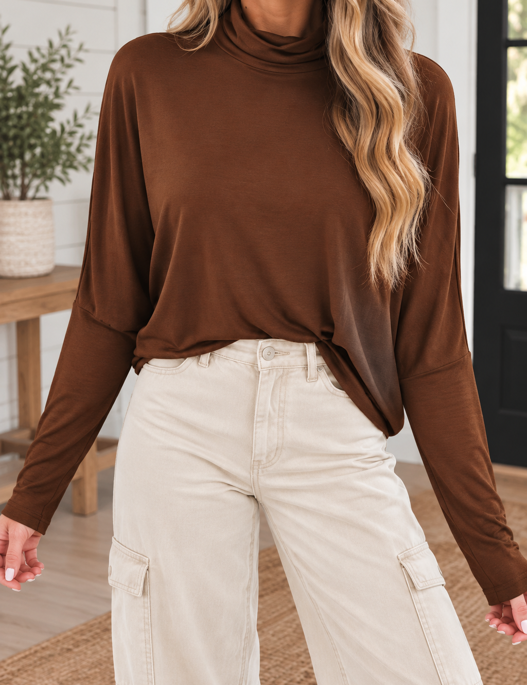 High Neck Top