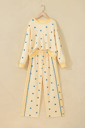 Yellow Polka Dot Loose Set