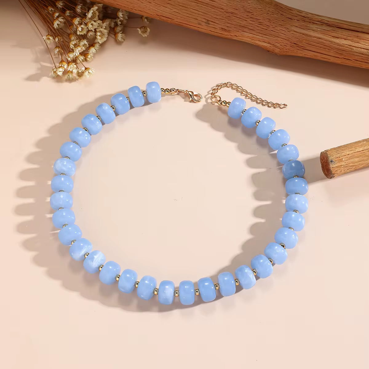 Acrylic Beaded Necklace