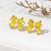 Mini Bow Stud Earrings